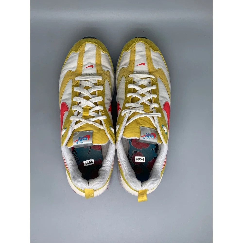 Nike Air Max Dawn Yellow Red Running Shoes DQ7643-700 Men's Sz 10‎